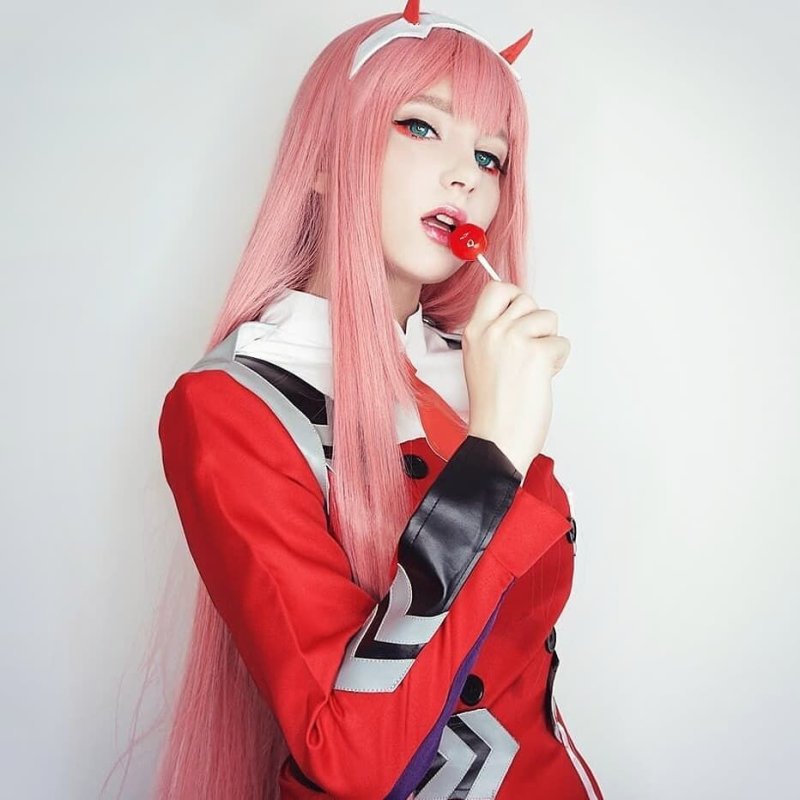 Shirogane sama косплей zero two