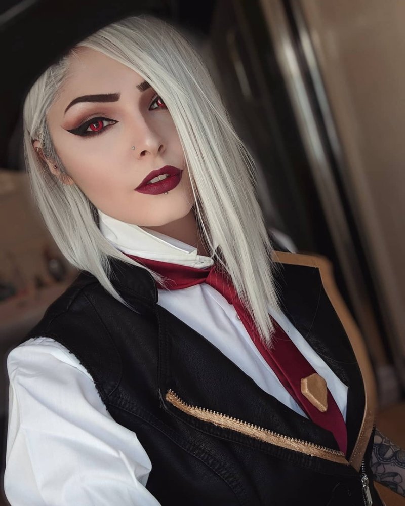 Overwatch ashe косплей