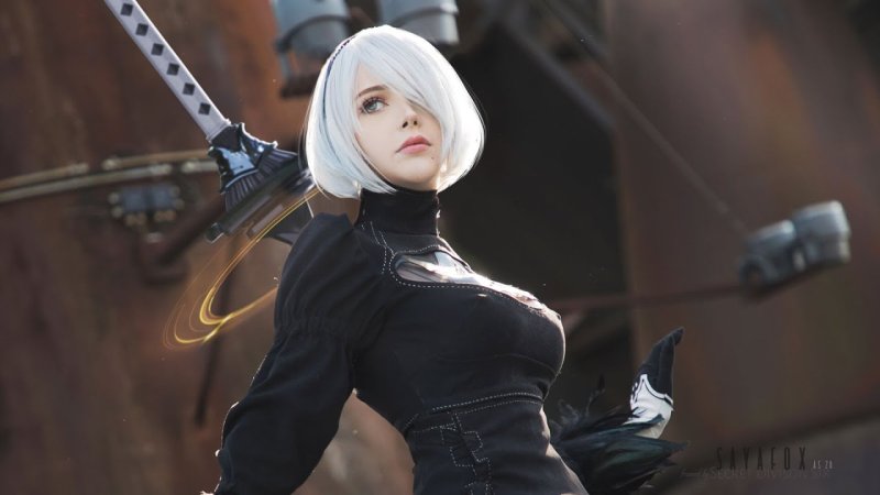 Nier 2b косплей