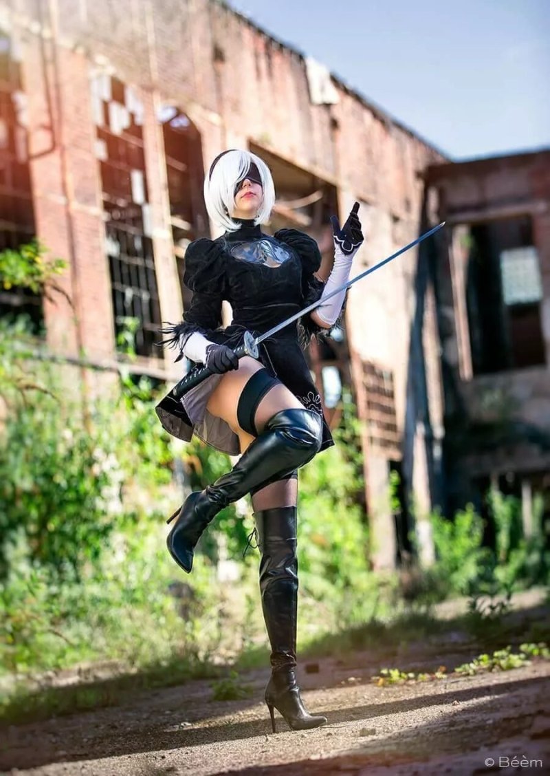 Nier 2b косплей