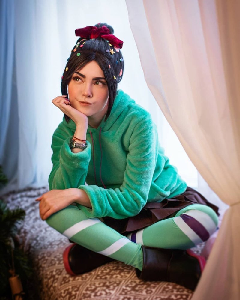 Vanellope von schweetz косплей