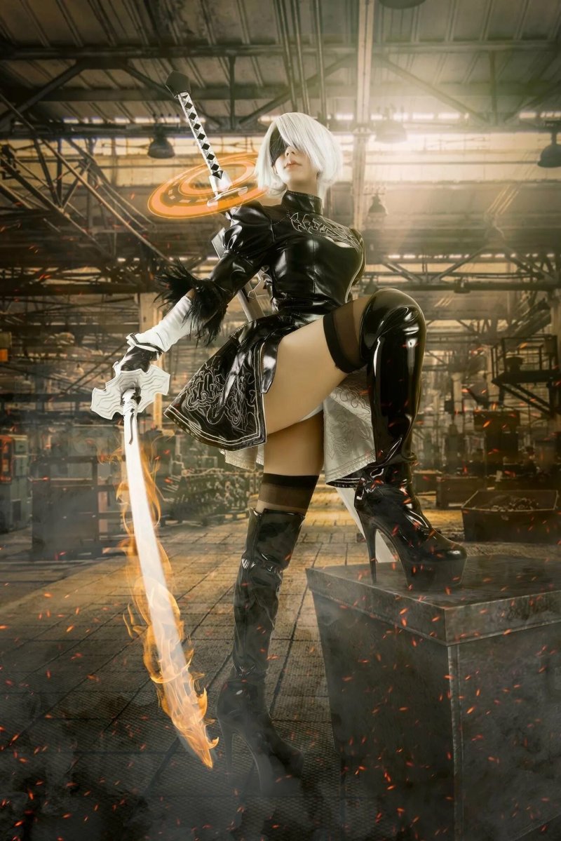 Nier 2b косплей