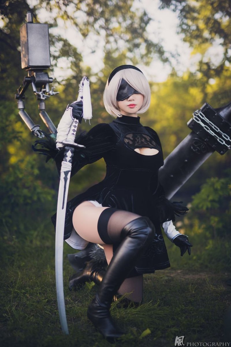 Косплей nier automata