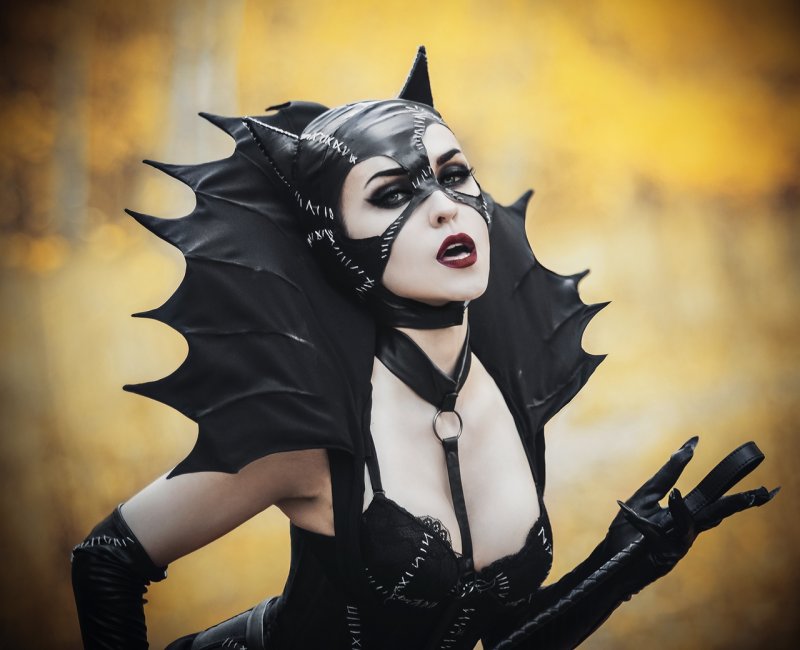 Catwoman cosplay эйден эшли