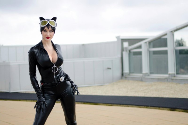 Catwoman cosplay эйден эшли