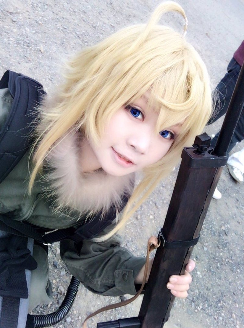 Youjo senki косплей