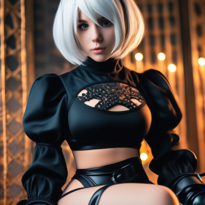 Nier 2b косплей