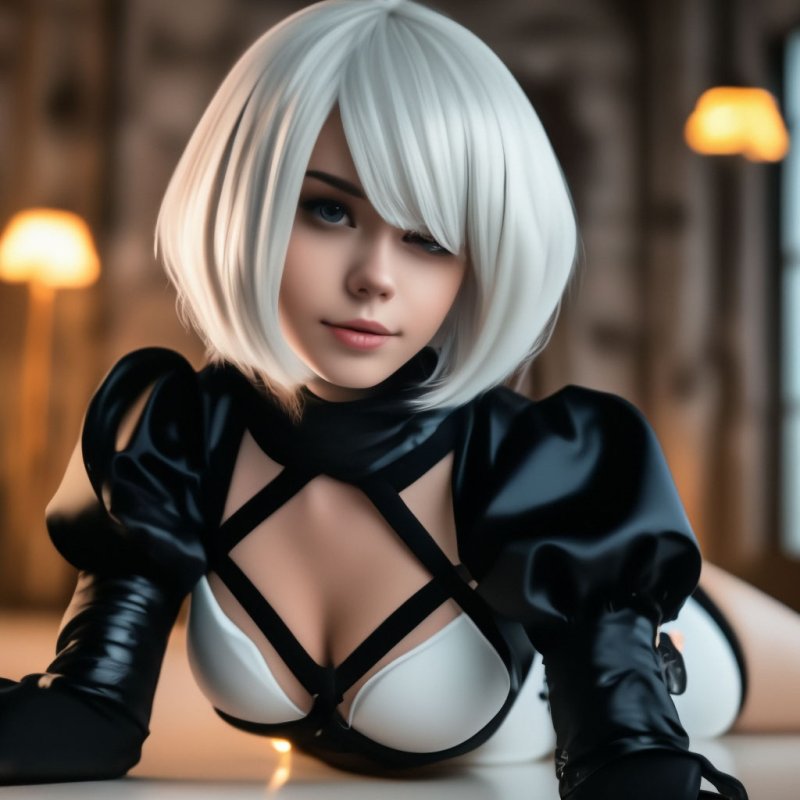 Косплей nier automata