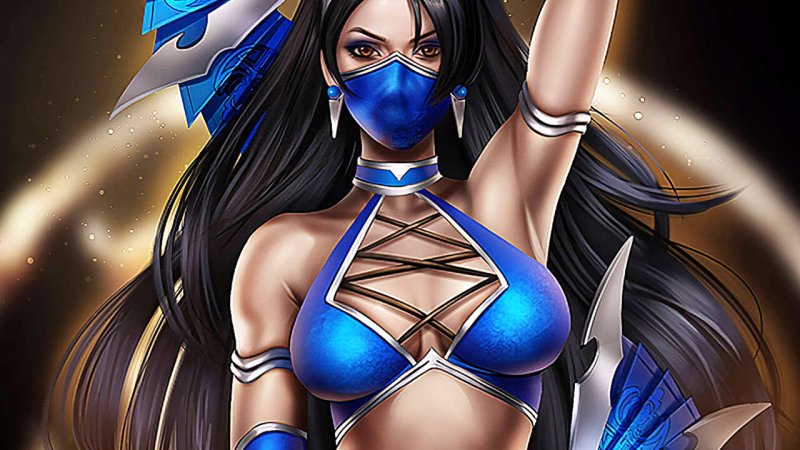 Китана mortal kombat