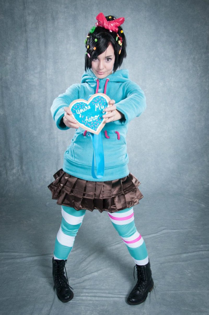 Vanellope von schweetz косплей