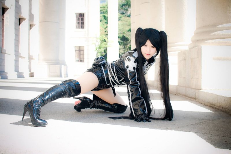 Black rock shooter косплей