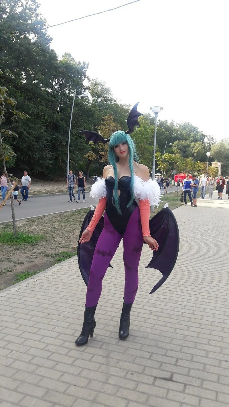 Morrigan aensland косплей