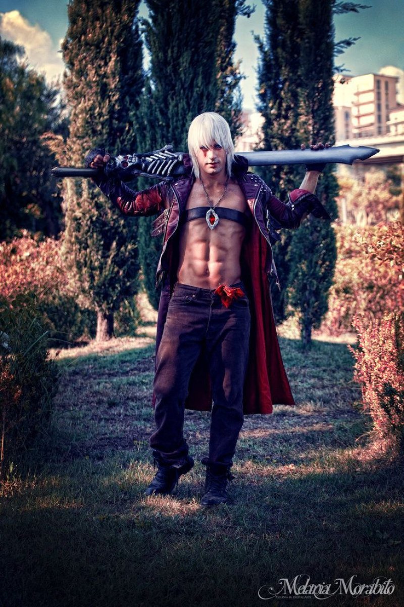 Данте devil may cry косплей