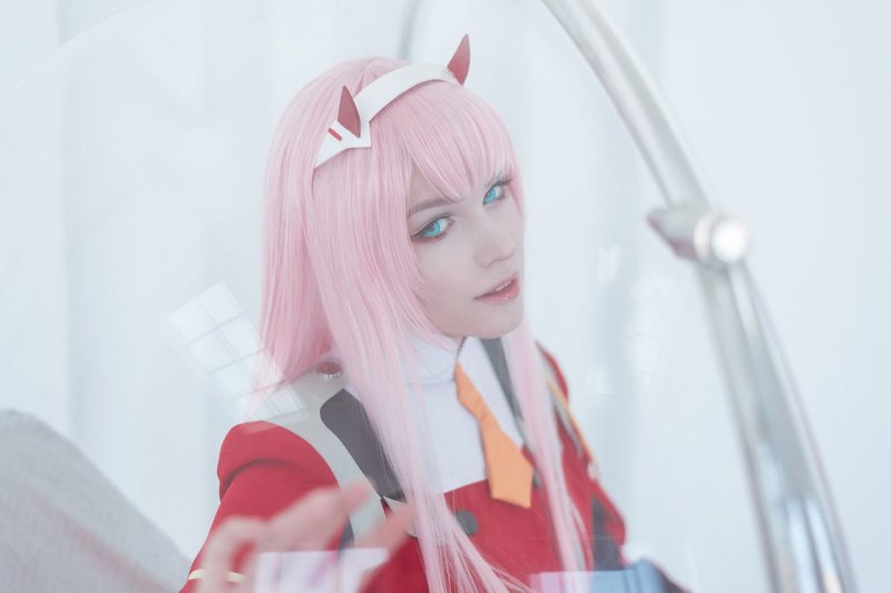 Shirogane sama косплей zero two