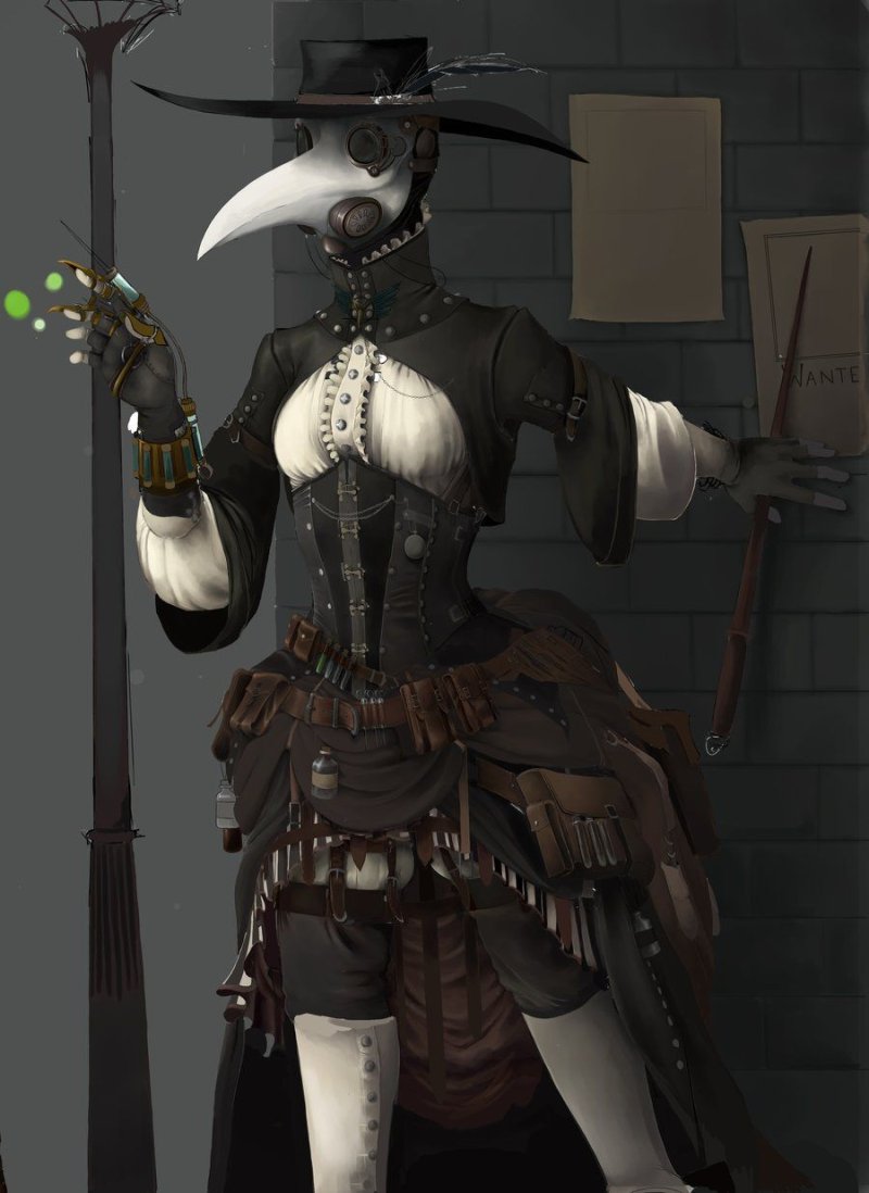 Чумной доктор plague doctor