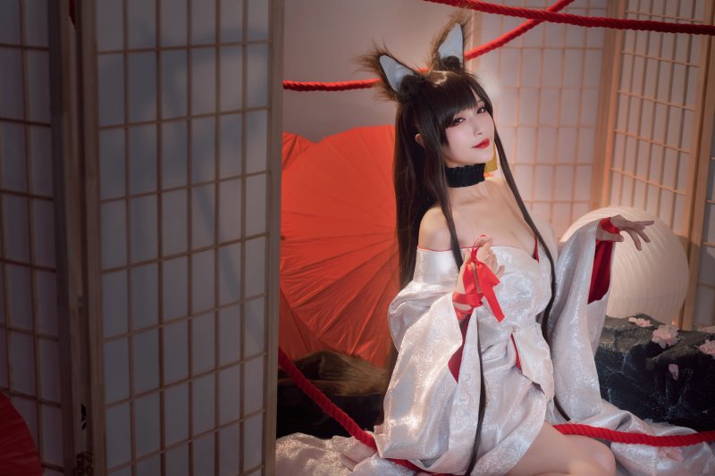 Oni hime косплей