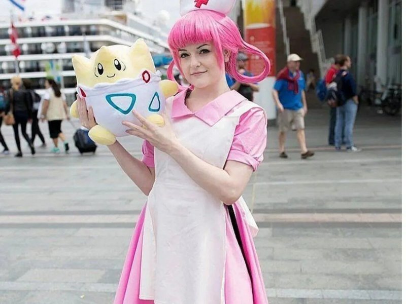 Nurse joy косплей