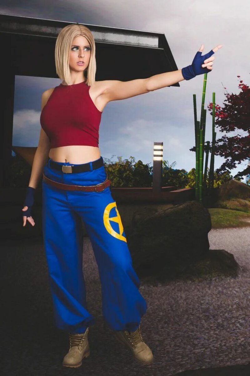 Blue mary king of fighters cosplay