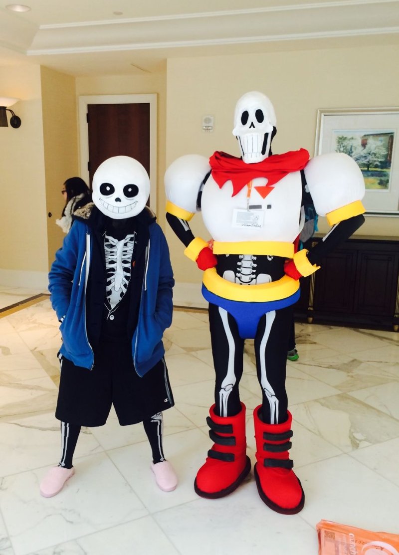 Papyrus undertale косплей