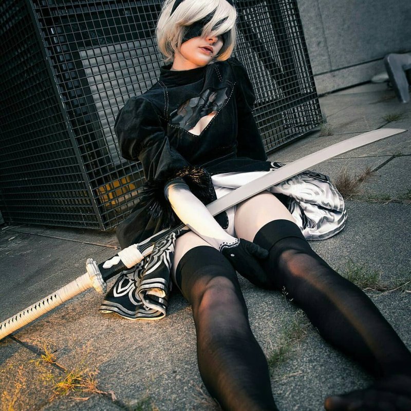 Nier 2b косплей