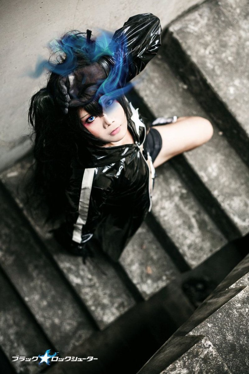 Black rock shooter косплей