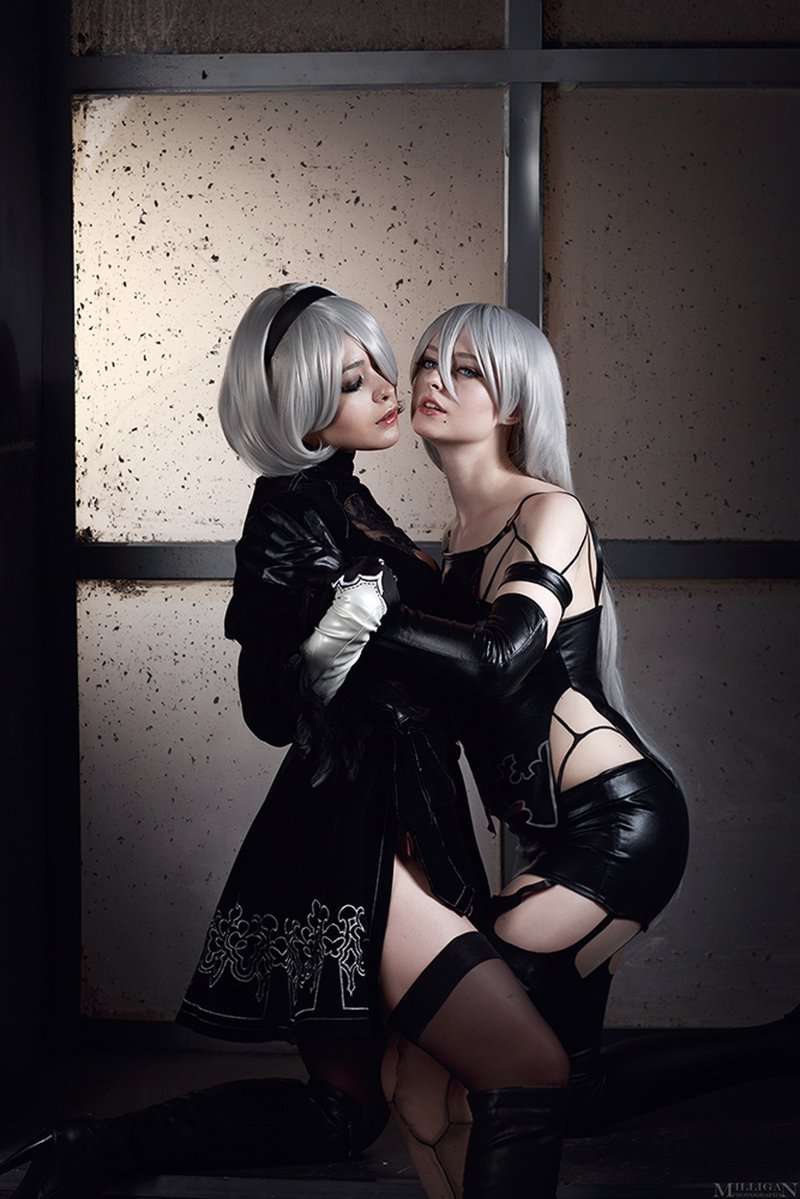 Nier automata a2 & 2b косплей