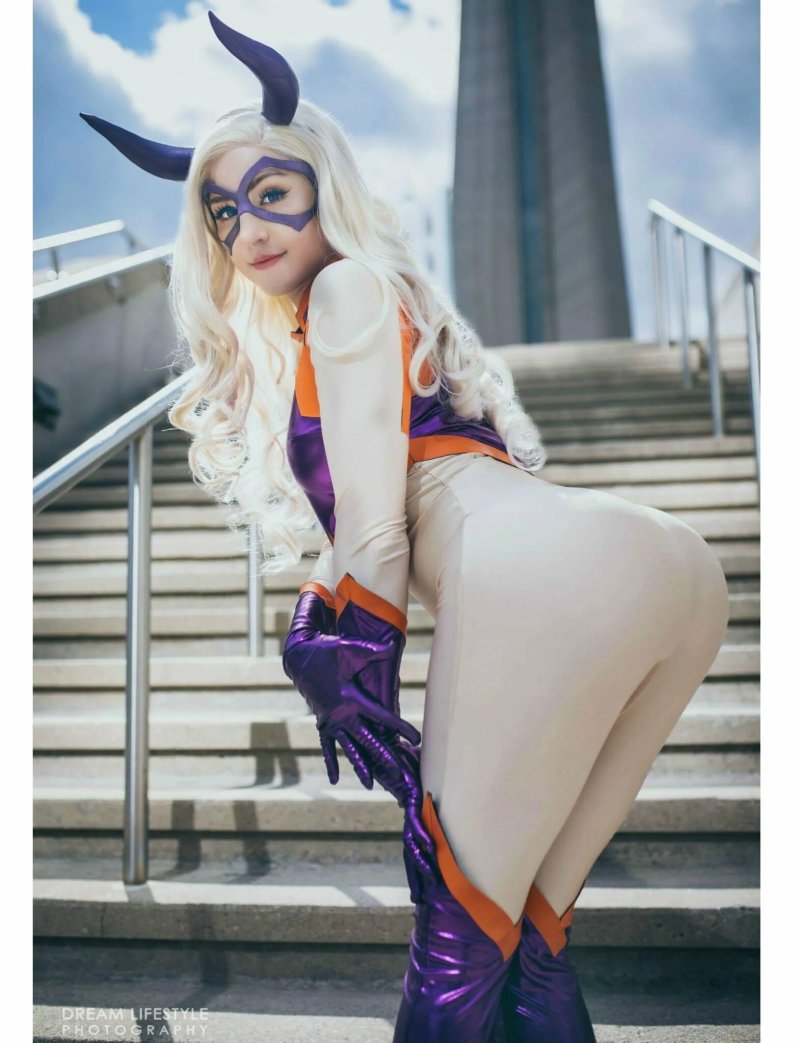 My hero academia горная леди cosplay