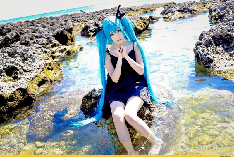 Hatsune miku cosplay