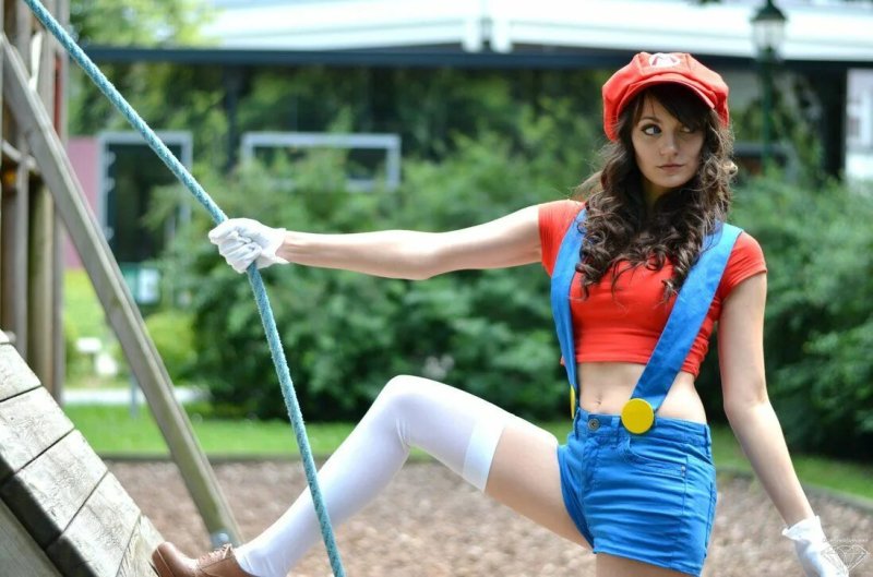 Mario cosplay