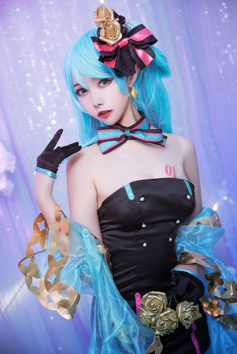 Hatsune miku cosplay