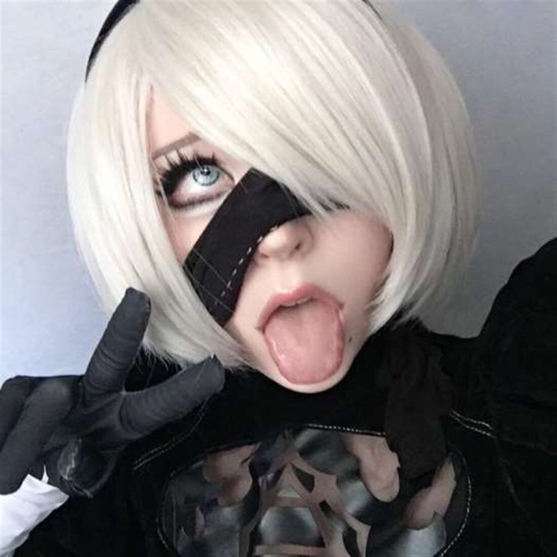 2b ахегао