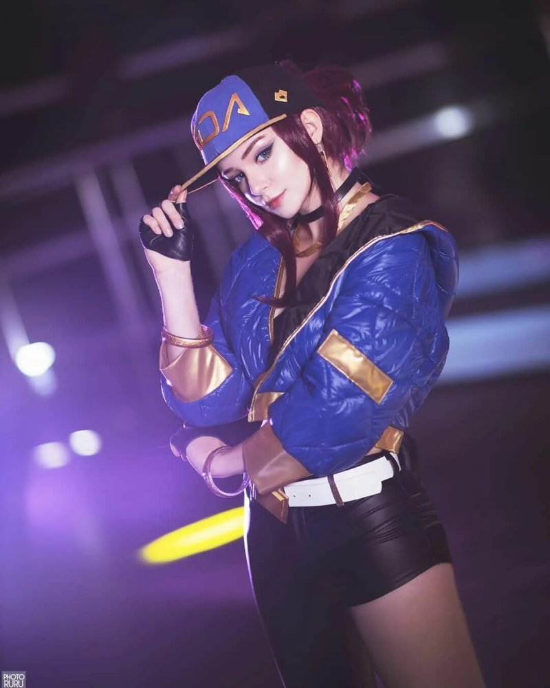 Акали kda cosplay