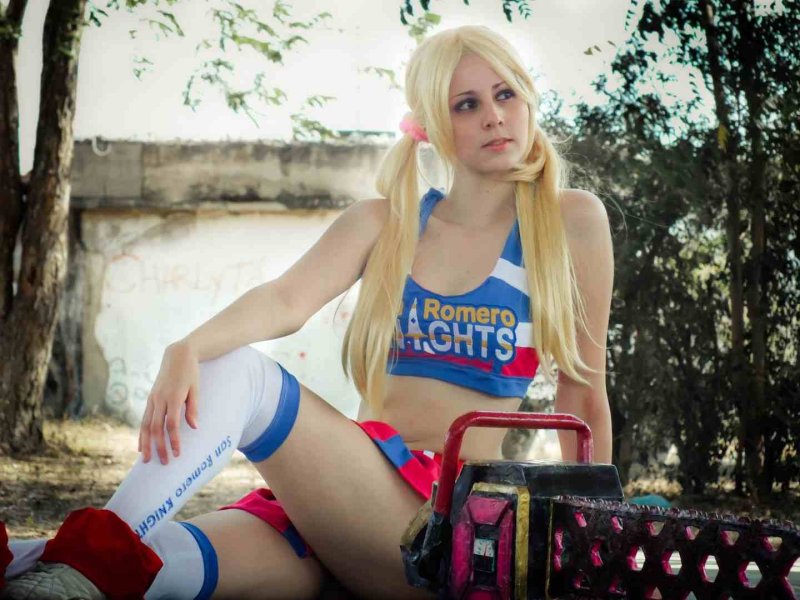 Lollipop chainsaw косплей