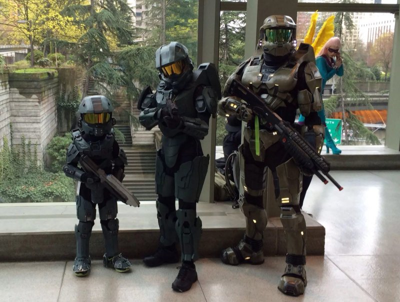 Костюм halo master chief