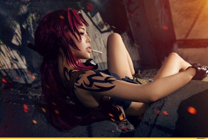 Black lagoon revy косплей