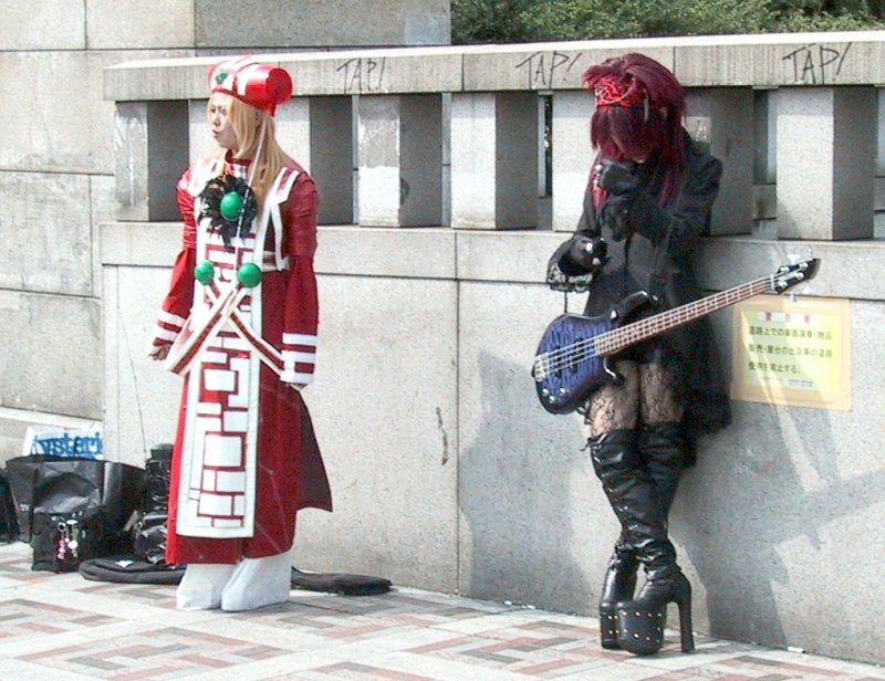 Cosplayers subculture