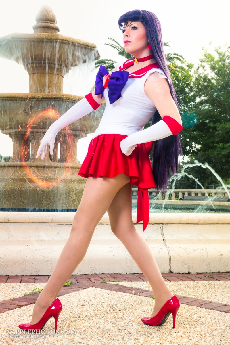 Косплей sailor moon марс