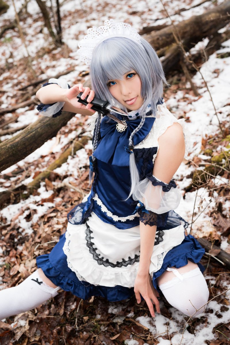 Sakuya izayoi косплей