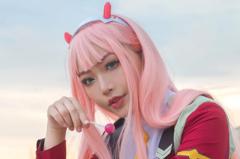 Косплей zero two