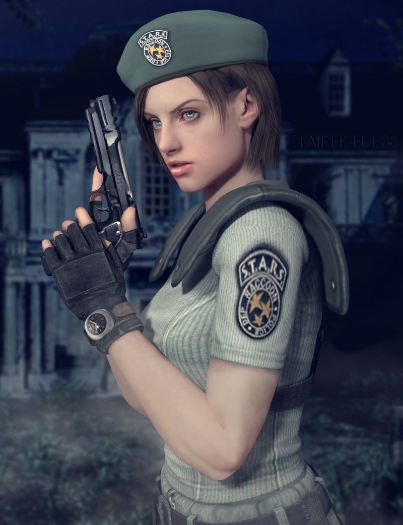 Джилл валентайн resident evil 1