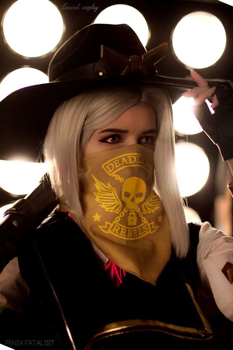 Overwatch ashe косплей