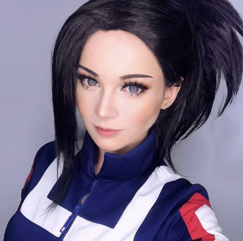 Momo yaoyorozu косплей