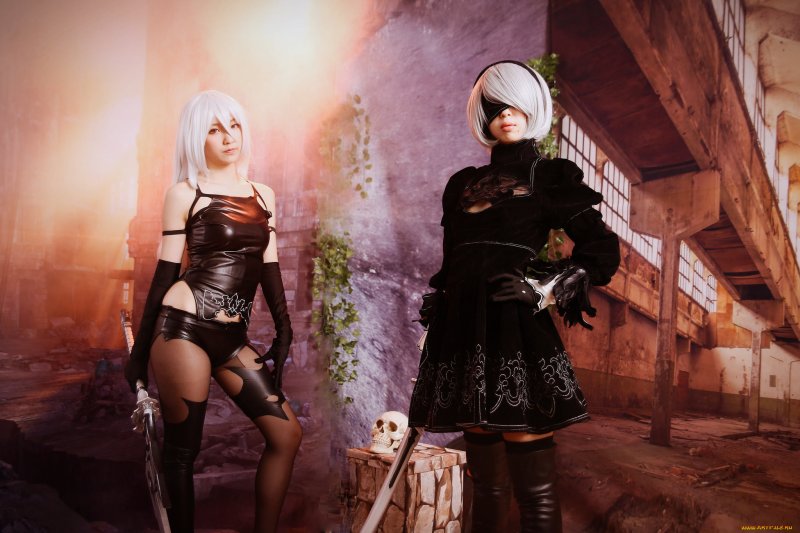 Nier 2b косплей