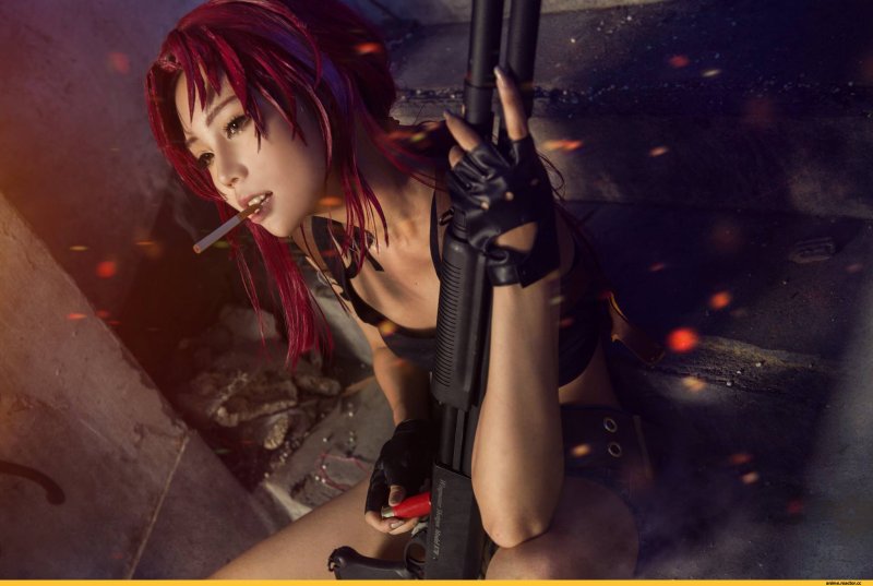 Black lagoon revy косплей