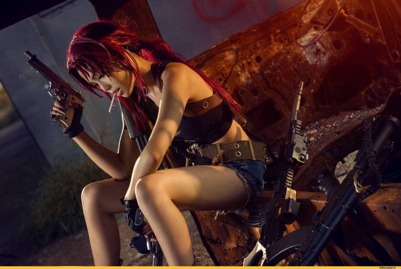 Black lagoon revy косплей