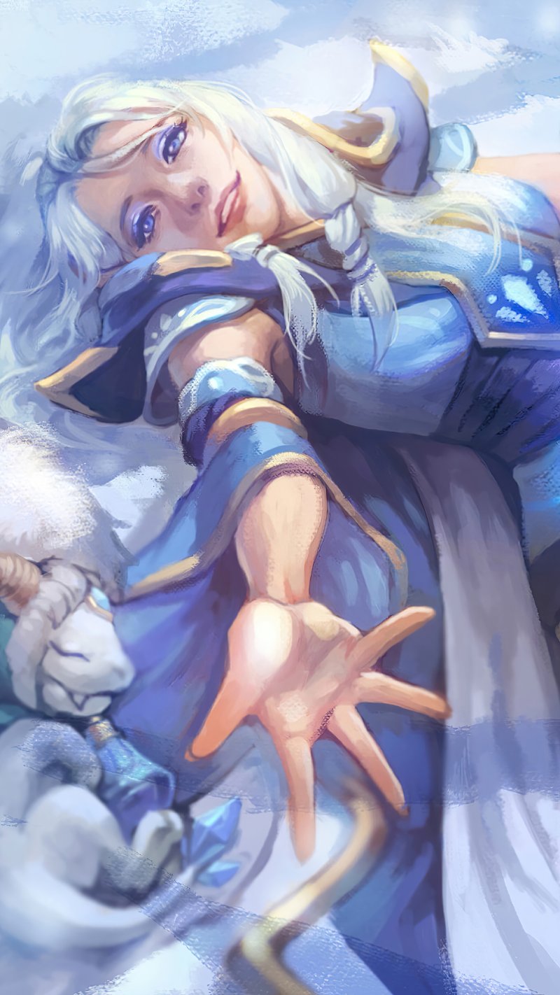 Dota 2 crystal maiden