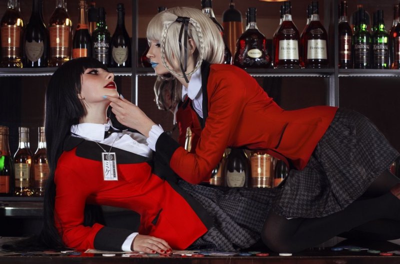 Kakegurui кирари момобами косплей