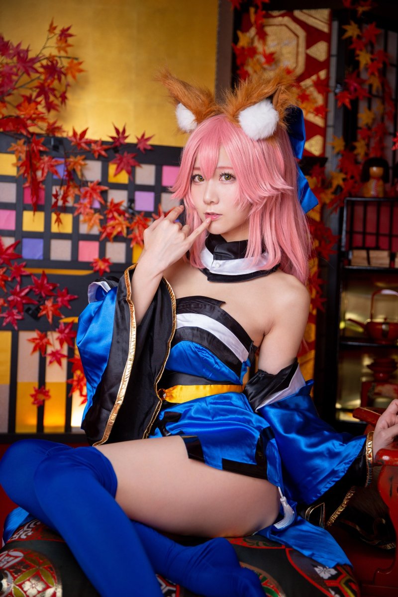 Fate tamamo косплей