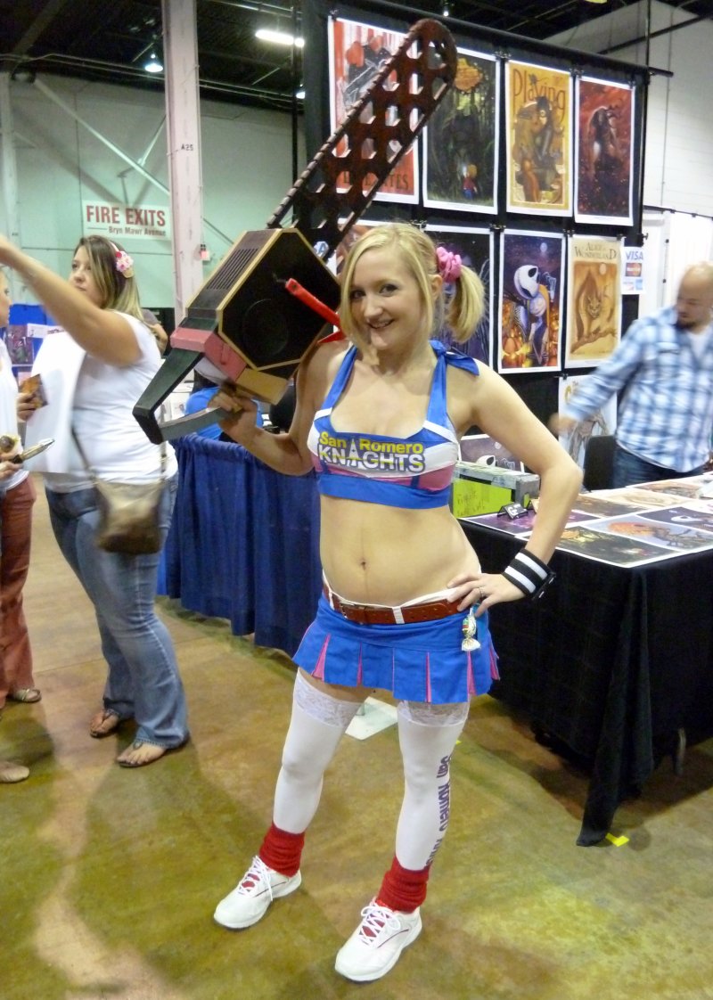 Lollipop chainsaw косплей