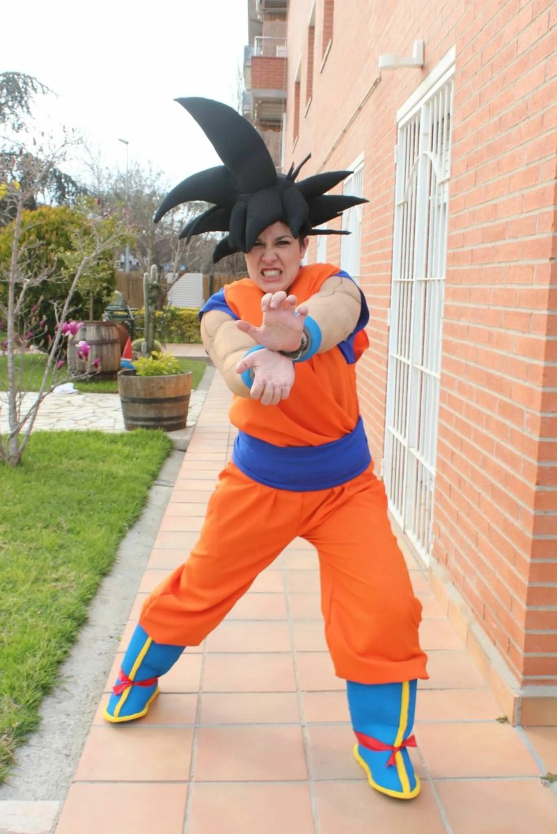 Son goku dragon ball косплей